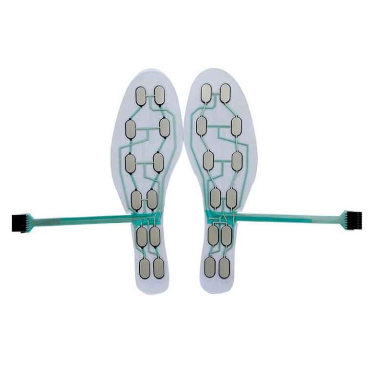 Flexible Gait Analysis Piezoresistive Insole Force Sensitive Resistor For Smart Wear Fsrtek 8236